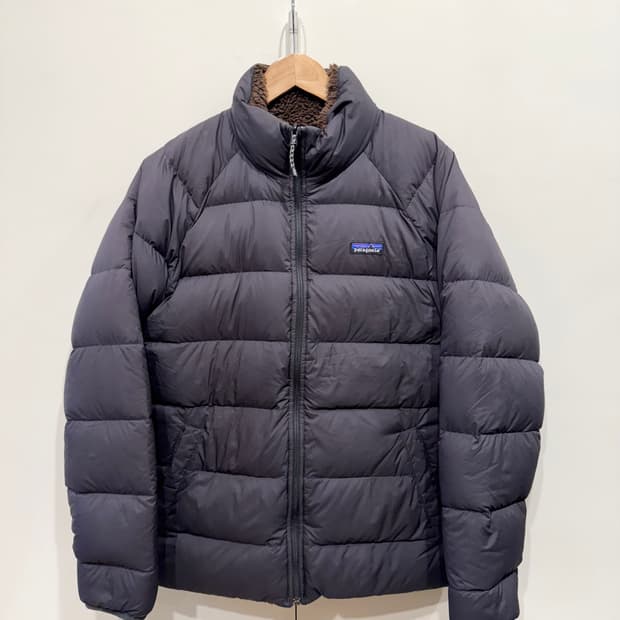 파타고니아 리버시블 사일런트 다운 자켓