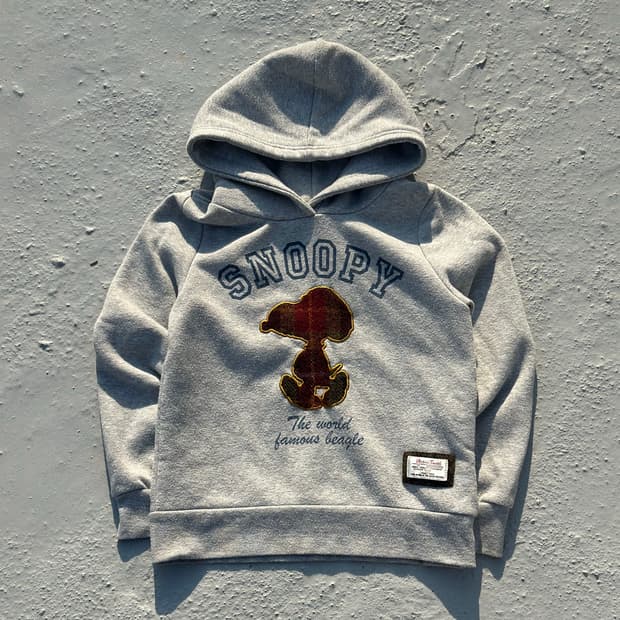 JPN 스누피 해리스트위드 후드