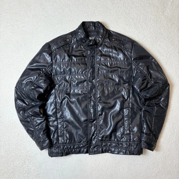 본더치 00's 글로시 패디드 자켓 PN6785