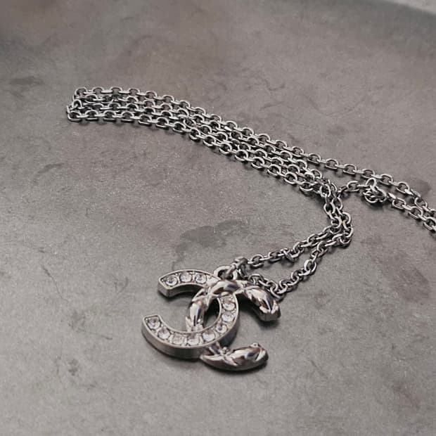 79 샤넬 정품 빈티지 업사이클링 목걸이 써지컬