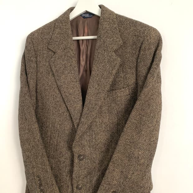 Polo herringbone jacket