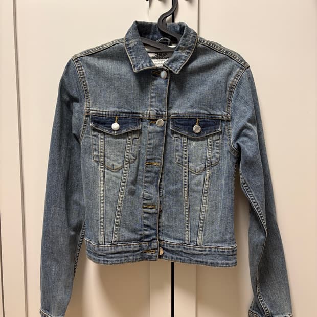 cheap monday 데님자켓 xs