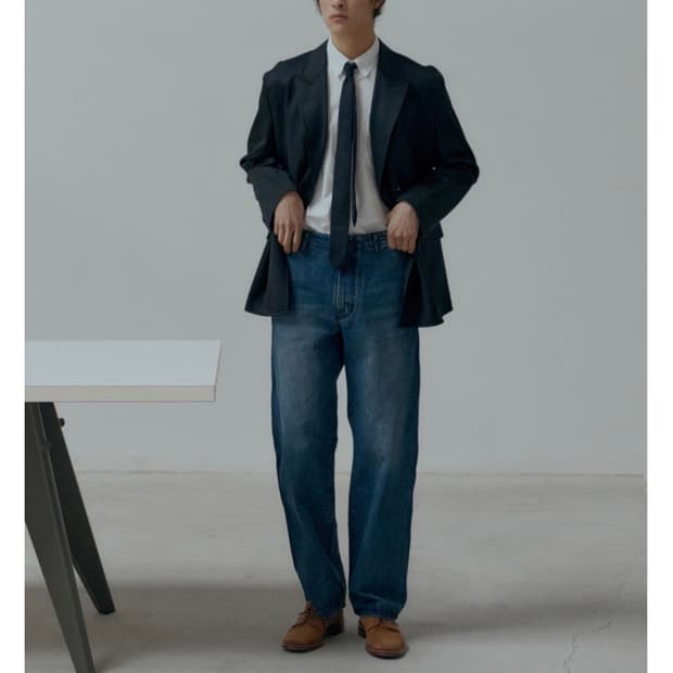 포터리 데님 팬츠 