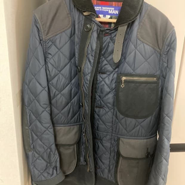 준야와타나베 꼼데가르송 퀼팅자켓