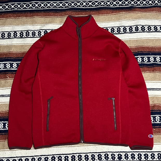 [챔피온] •Champion Fleece Red Jacket