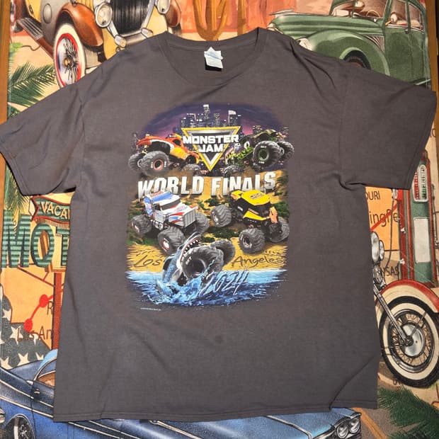 24's 몬스터잼 괴물트럭 경기 티셔츠