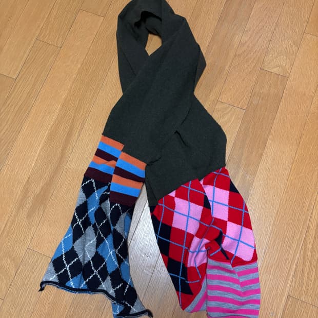 꼼데가르송 셔츠 머플러