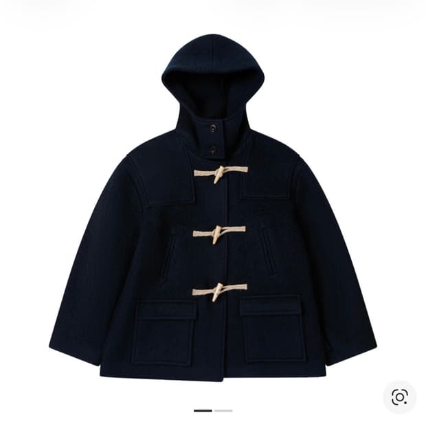 프리터 브룩 더플 코트 네이비