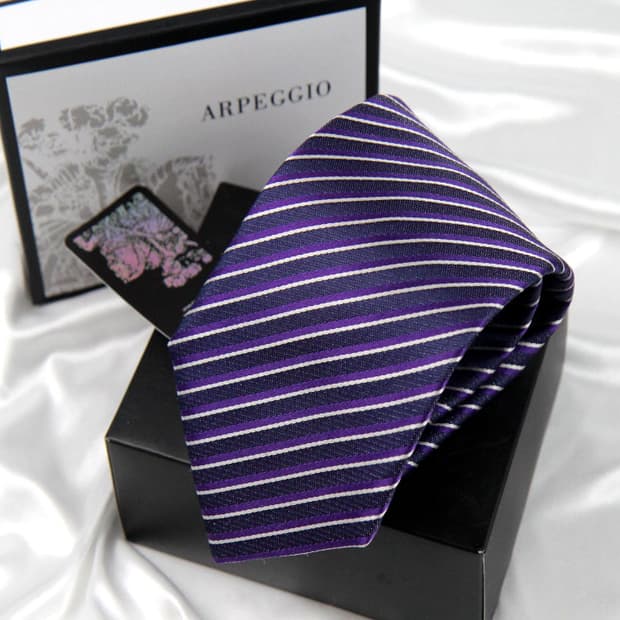 아르페지오 8.2cm 미사용 신형 넥타이핀 포함 남자 명품 넥타이
