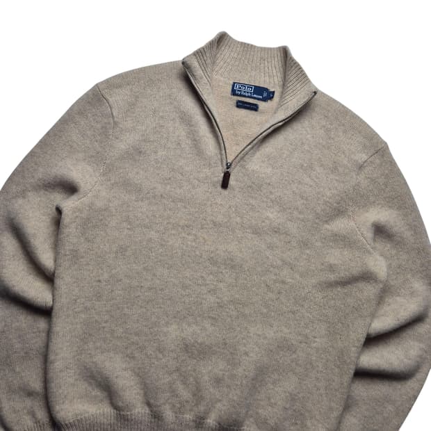 [L] 폴로 랄프로렌 램스울 하프집업 니트