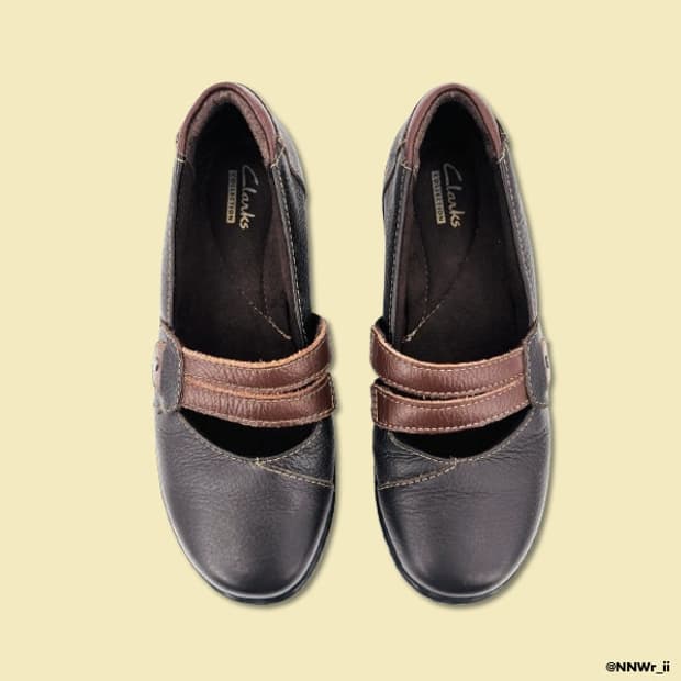 CLRAKS MARY JANE BROWN