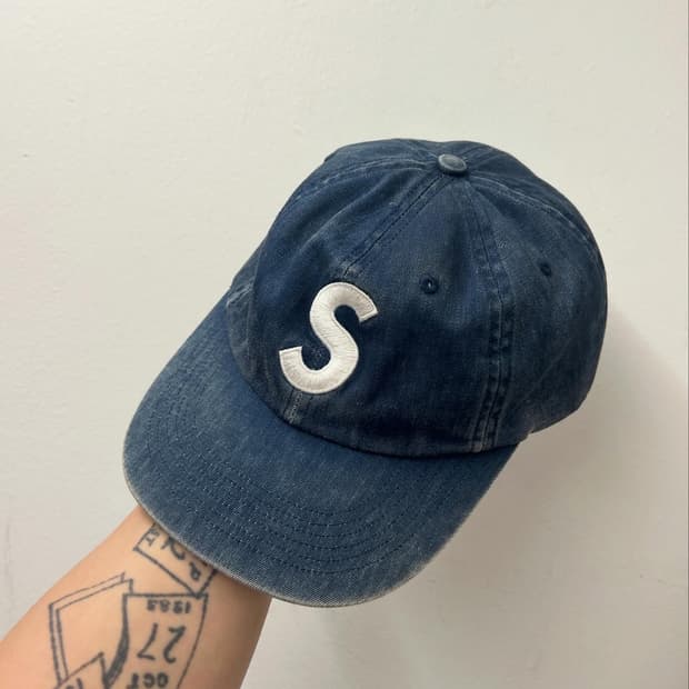 슈프림 S로고 피그먼트 볼캡