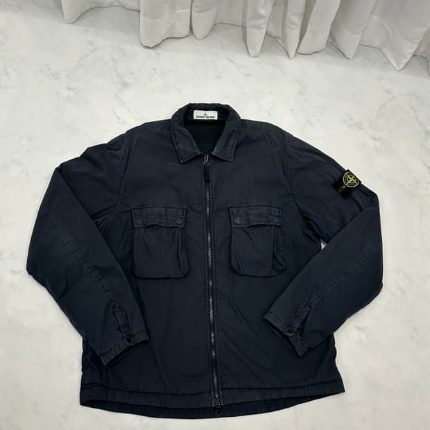 스톤아일랜드 19FW 올드이펙트 오버셔츠