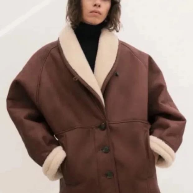 르 무스탕 시어링자켓