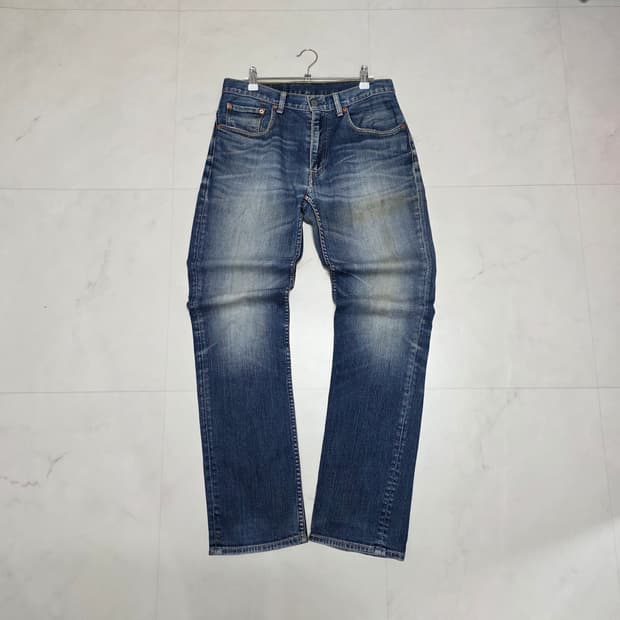 32 리바이스 551 워싱 스판 데님팬츠 청바지