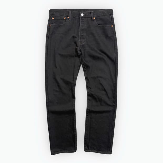 [34x30] 10s Levi’s 501 black pants