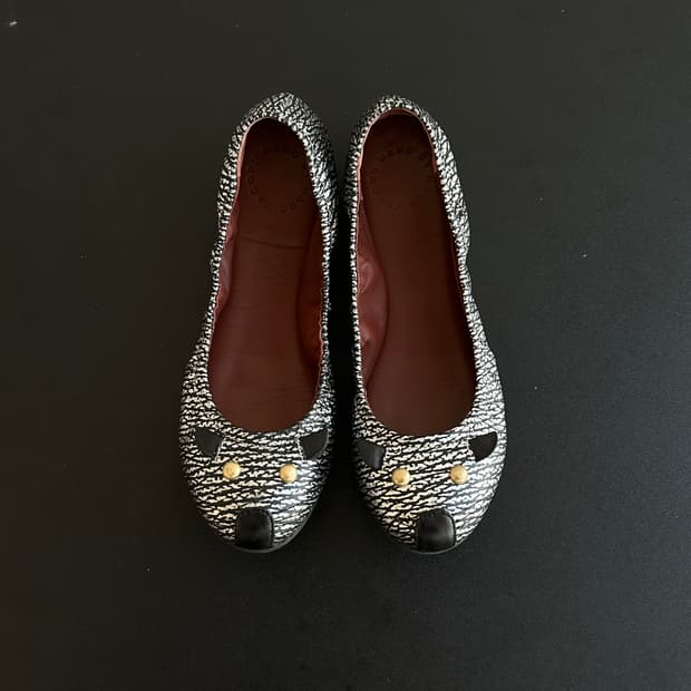 marc by marc jacobs 마우스 플랫슈즈 36 1/2