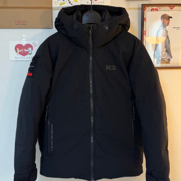 (M)K2 코볼트 독도 에디션 구스다운 패딩 블랙