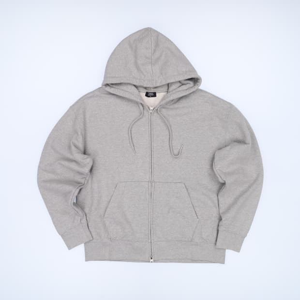 XL 무신사스탠다드 오버핏 그레이 후드집업 자켓 4243