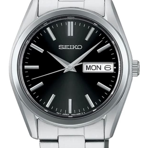 세이코 셀렉션 S시리즈 아날로그 쿼츠 남성 메탈 손목시계 SBTH011 