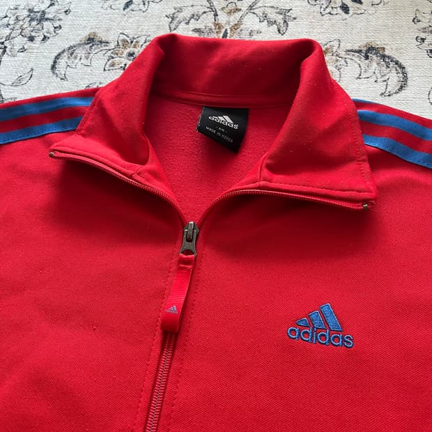 아디다스 삼선 트랙탑 져지