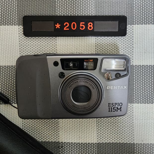 펜탁스 에스피오 115M 필름카메라 파우치포함