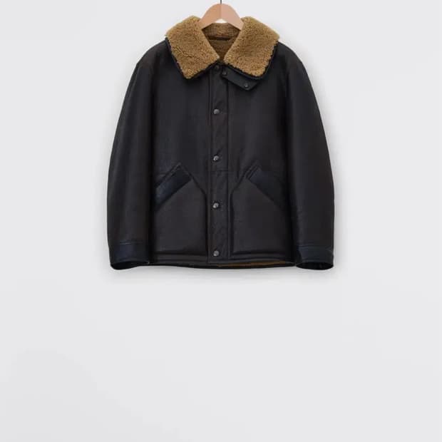 르메르/24fw 시어링 무스탕 자켓/ L