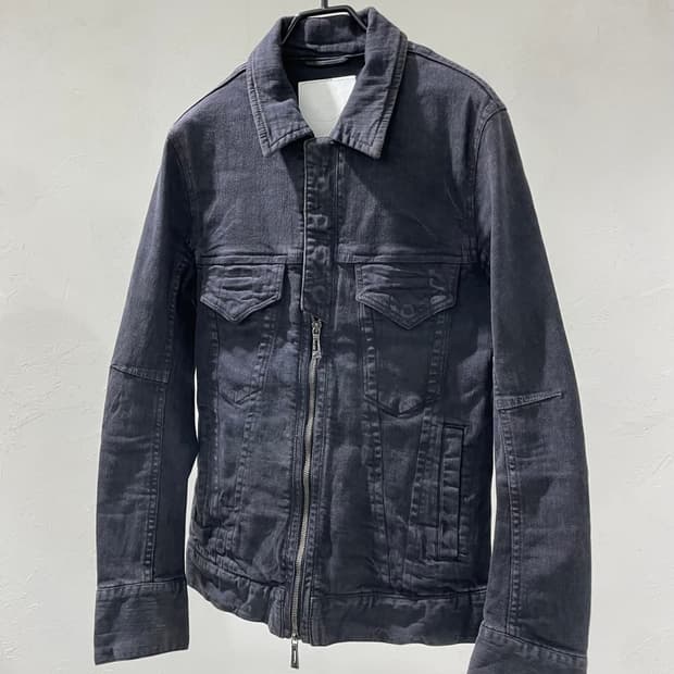 CAV-000 워시드 데님 자켓