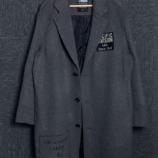 NBA LA 레이커스 코트 XL 회색