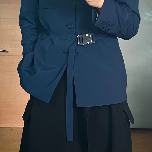 디올 버클 자켓