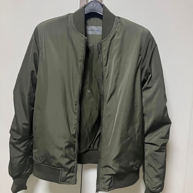 캘빈 클라인 블루종 집업 ma-1