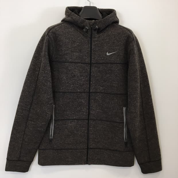 나이키 스우시 써마핏 울 모직후드자켓 L