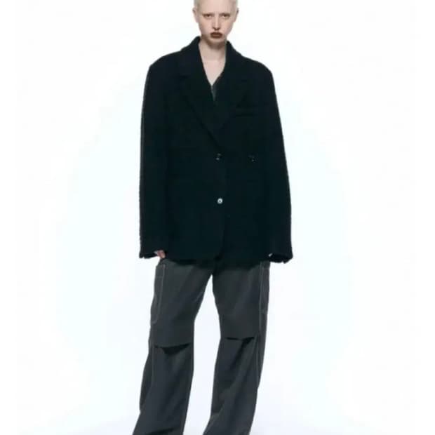 인사일런스우먼 부클 투웨이 자켓 S