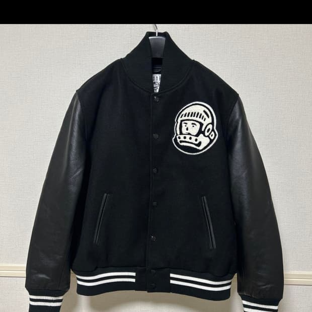 Billionaire Boys Club 레더암 바시티 자켓