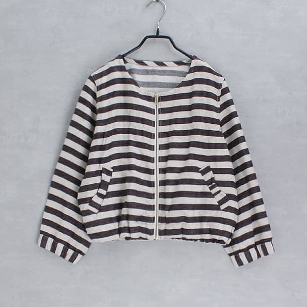 after all _ linen blend jacket
