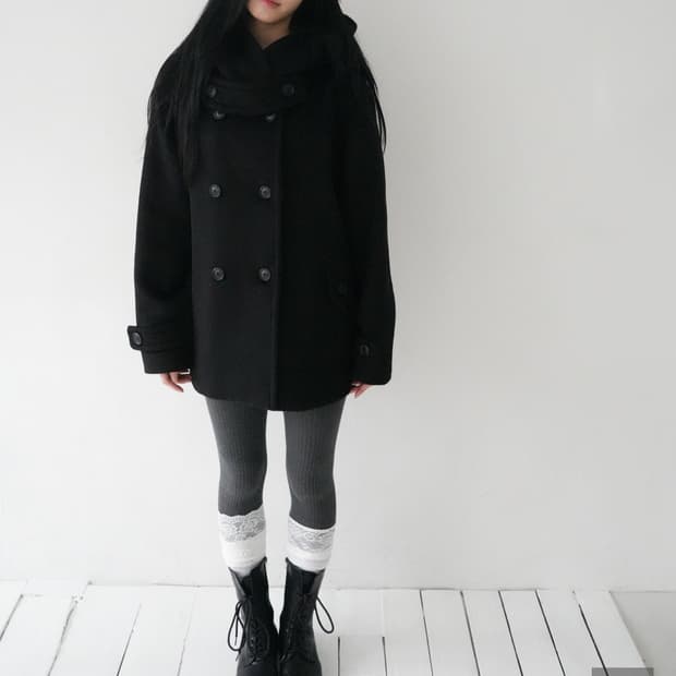 인앤양인하모니 미야 코트 블랙