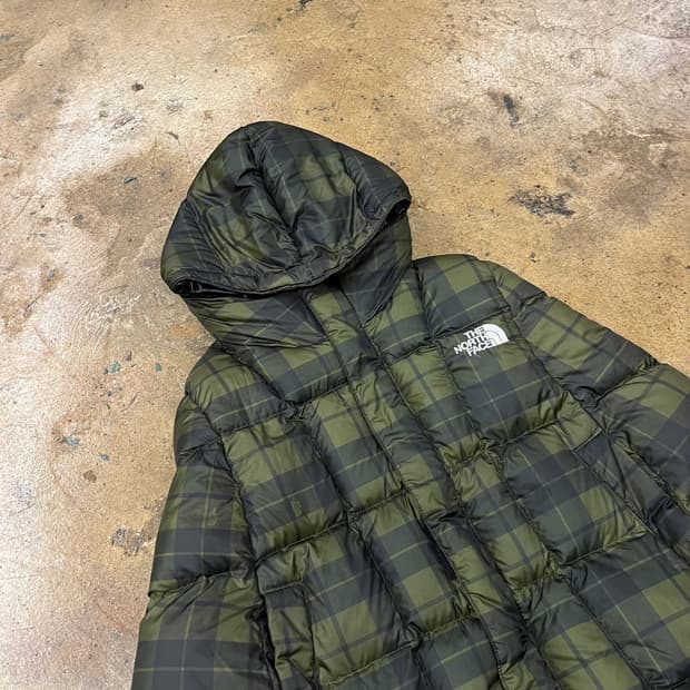 노스페이스 케이프 망토 카키 패딩 80