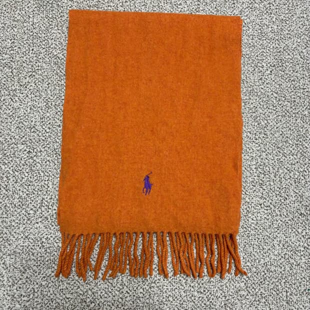 [택포,램스울100] 폴로 랄프로렌 이태리 머플러 목도리 [A+]
