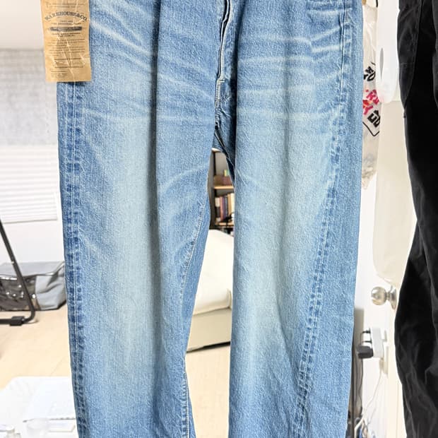 웨어하우스1101  라이트인디고 36 (완전 새것)