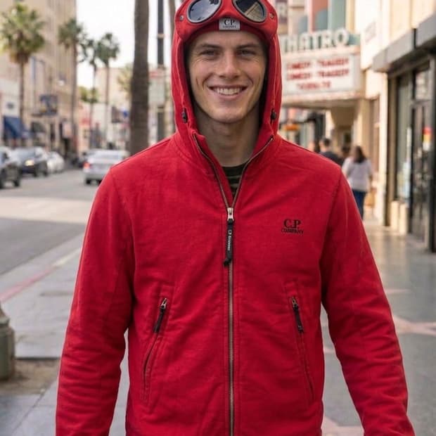 [국내정품] CP 컴퍼니 고글 후드 집업(95사이즈)