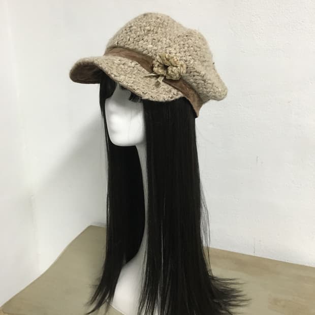 corsage point knitted hat