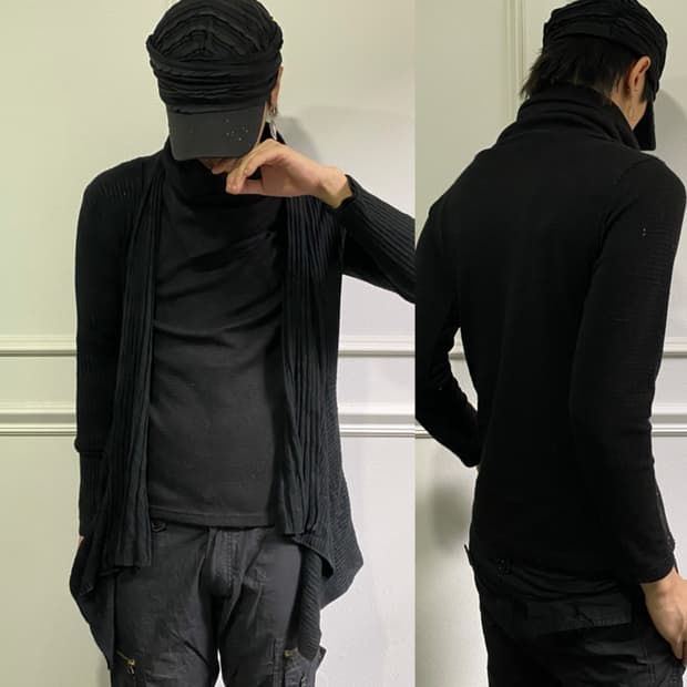[Semantic Design] Draped Black Sleeve