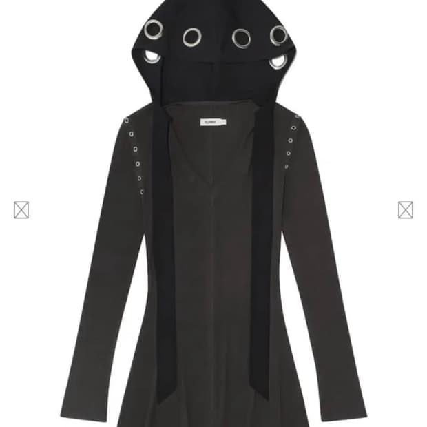 글로니 레이어 후디 드레스 Layer Luv Hoodie Dress m