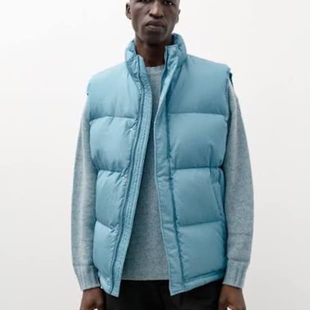 오라리 auralee 패딩 베스트 5사이즈 판매