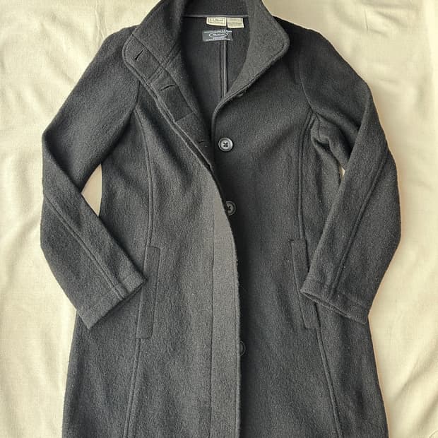 엘엘빈 벨란디 울 코트 S