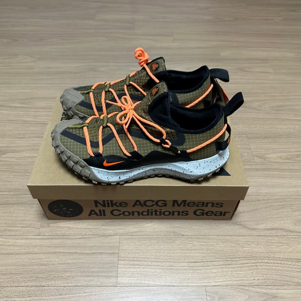 285 나이키 ACG 마운틴 플라이 로우 고어텍스 SE 헤이즐 러쉬