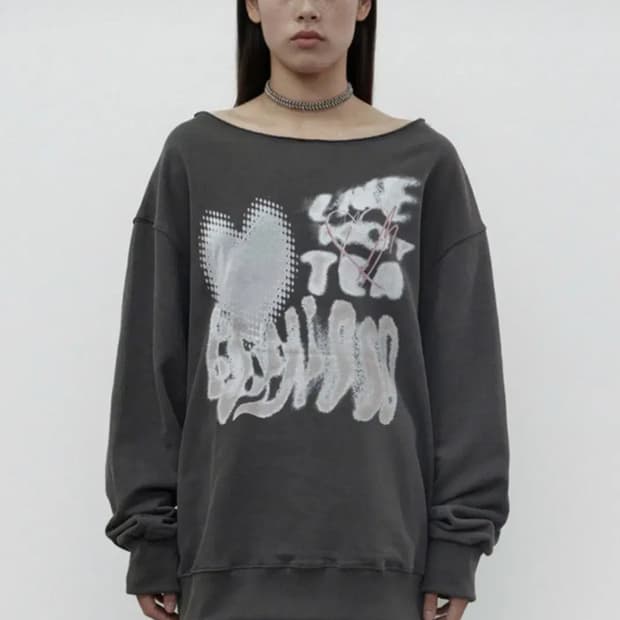 세릭 Cerric ESPRESSO SWEATSHIRT / CHARCOAL