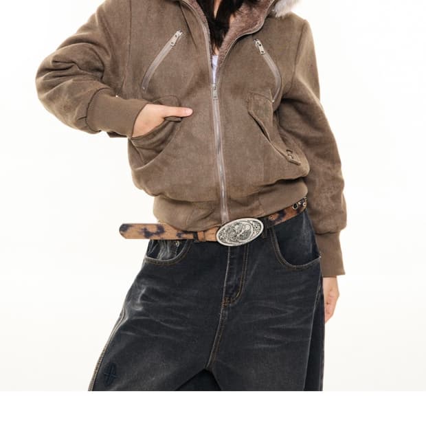 영스테이지 퍼 자켓