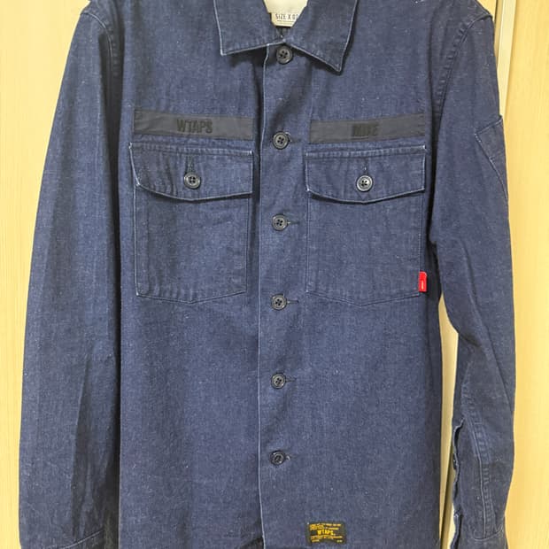 더블탭스 17aw 버즈 데님셔츠 Wtaps BUDS LS 03