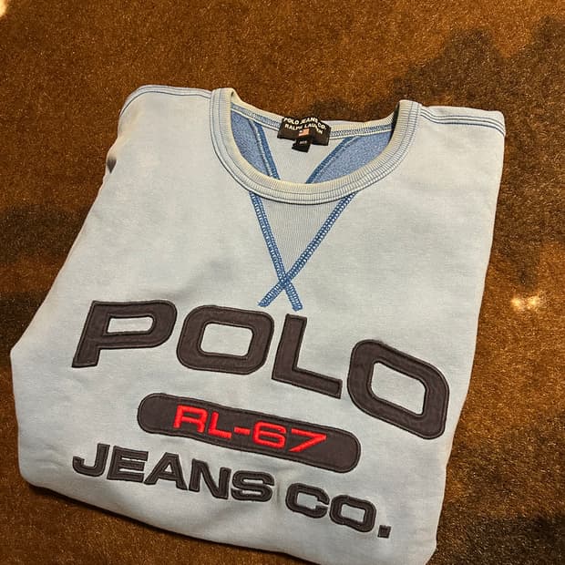 폴로 빈티지맨투맨